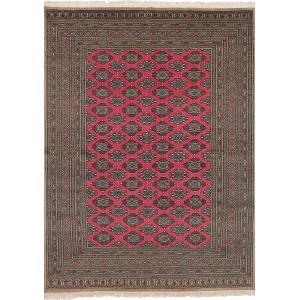 Bloomsbury Market One-of-a-Kind Etting Hand-Knotted Wool Red Area Rug BLMS1768